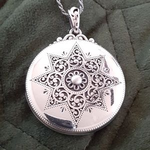 Brighton locket adjustable long chain